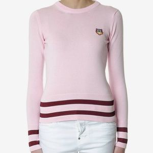 Last Item - Kenzo Tiger Crested Woven Knit